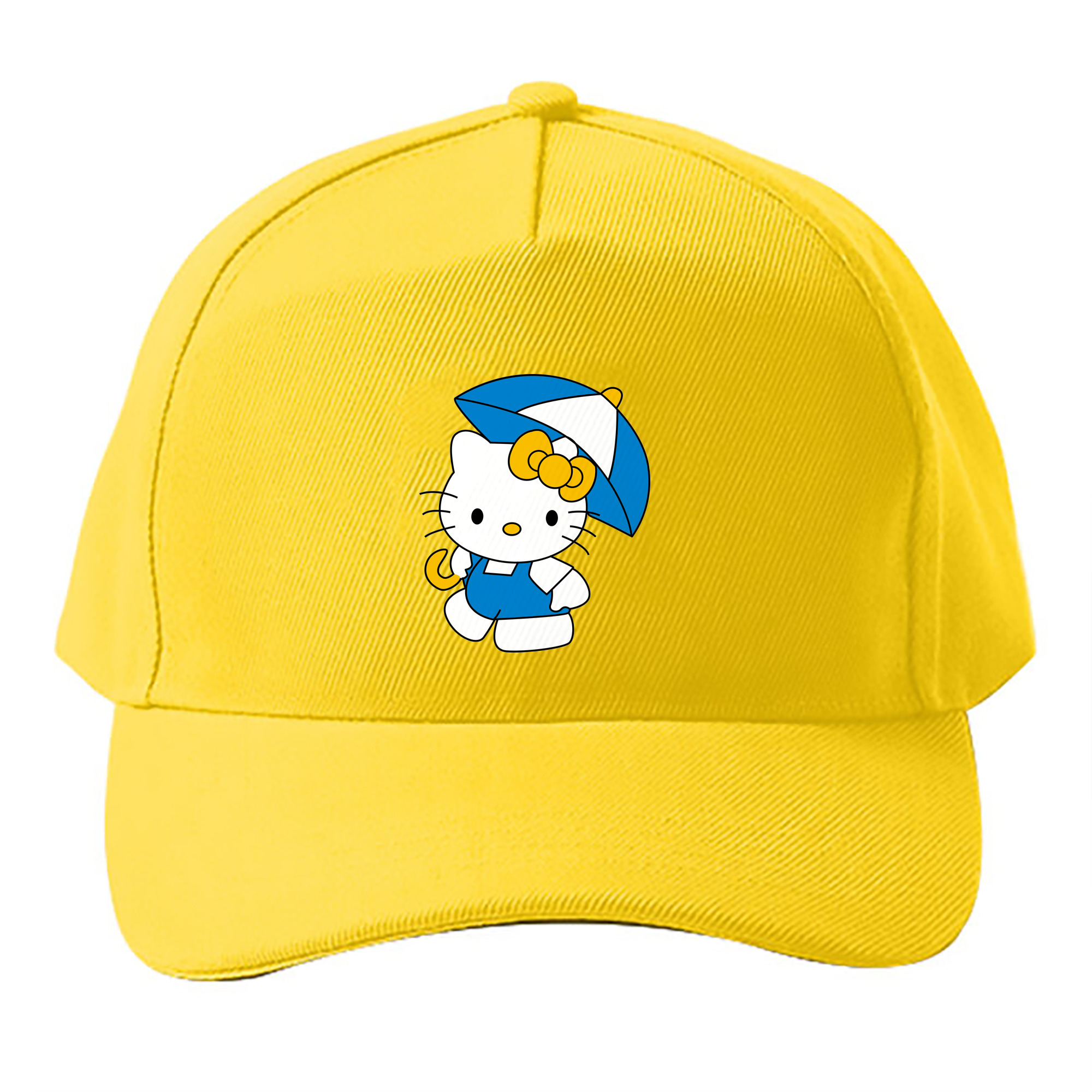 （画像用） Hello Kitty ハローキティ ベースボールキャップ 綿100％ 男女兼用 帽子 スポーツ